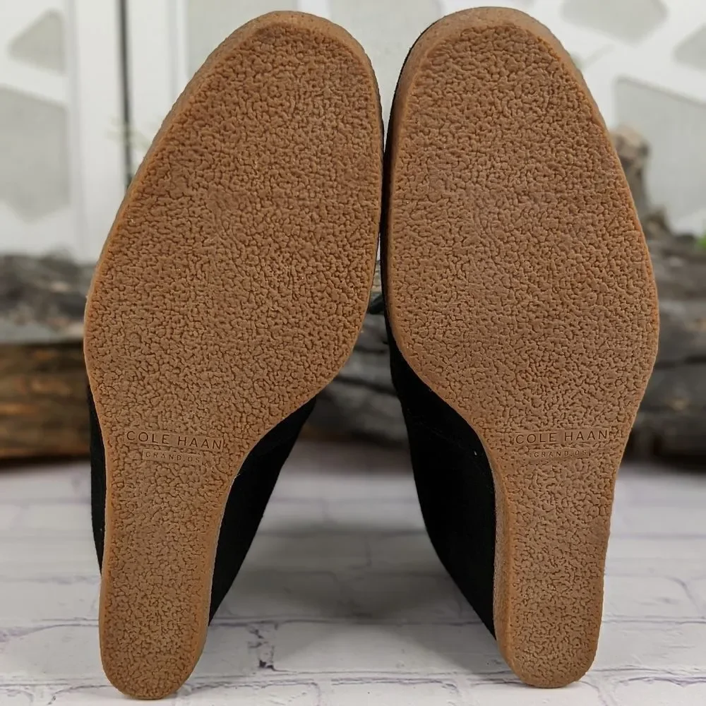 Cole Haan Grand OS Leslie Suede Wedge Bootie